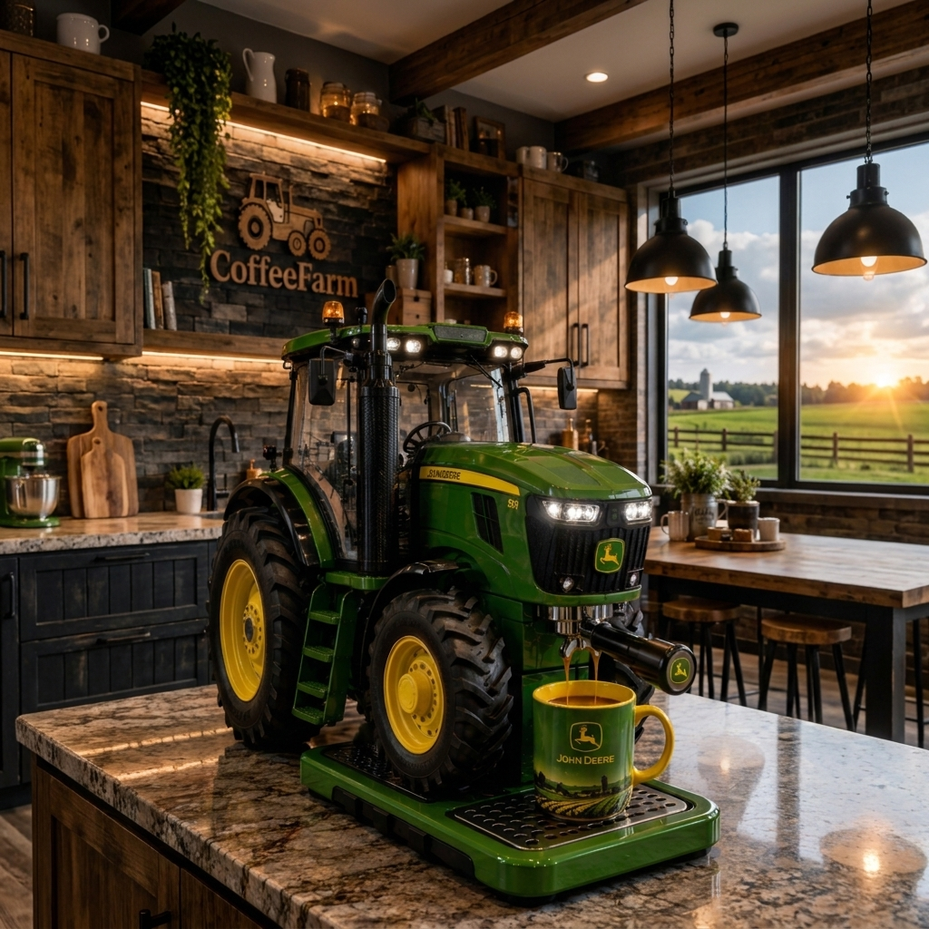 Tractor Coffee Machine